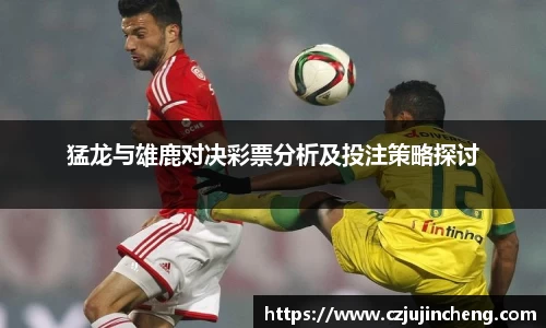 猛龙与雄鹿对决彩票分析及投注策略探讨
